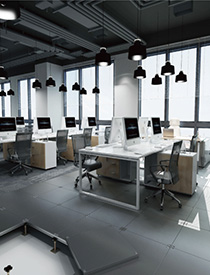 硫酸钙网络地板